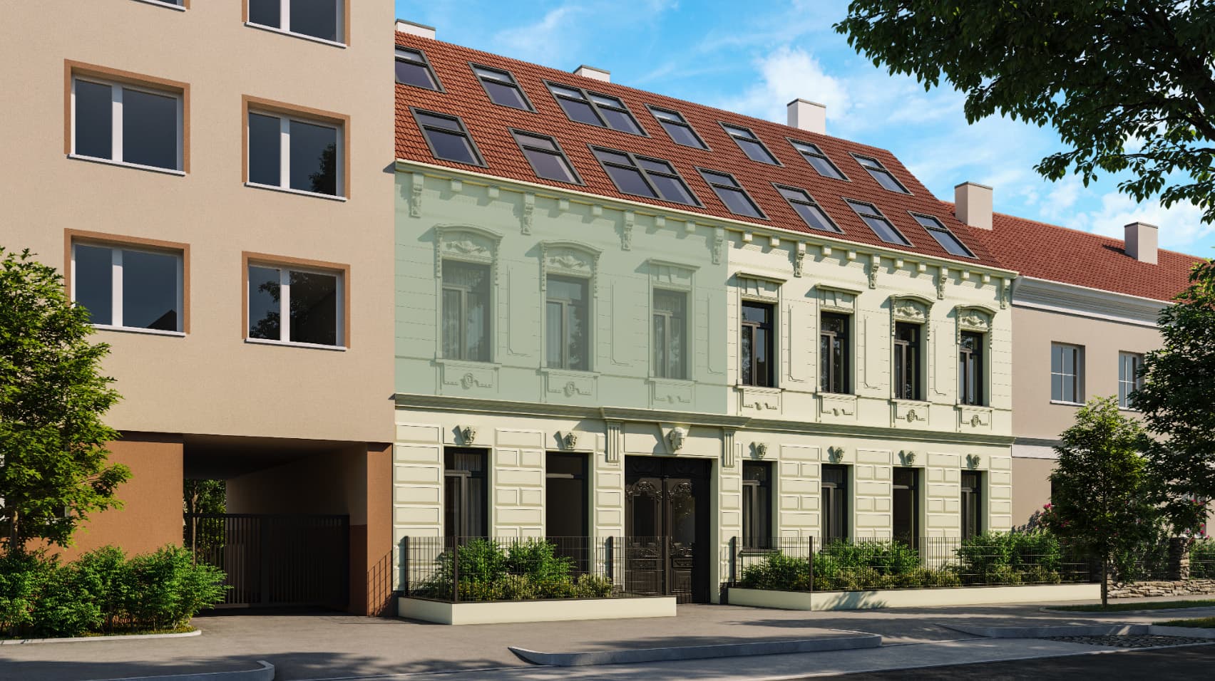 Ruhiges Leben im Grünen – nahe Wien